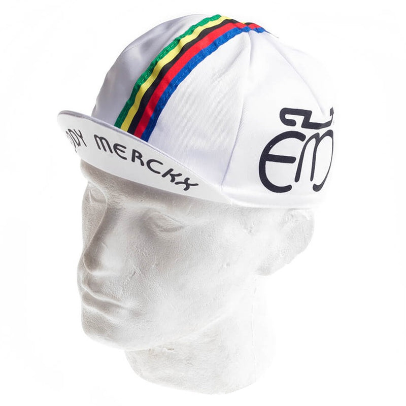 Pyöräilylippis Eddy Merckx lippa ylhäällä